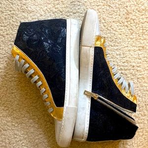 P448 E9 Star 2.0 Metallic Hi Tops